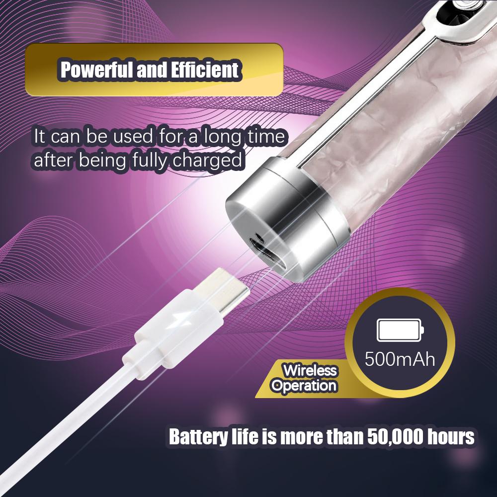 LINMANDA Rechargeable Electric Nail File Machine for Acrylic Nails Gel Polishing Cordless Efile Bits Kit for Manicure Salon Home