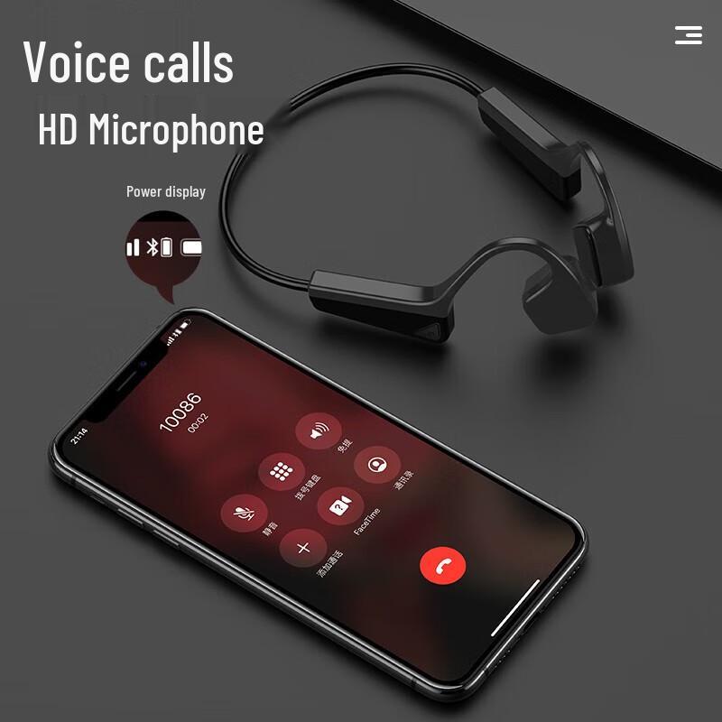 SooPii M18 Neckband Bone Conduction Sports Bluetooth Headset