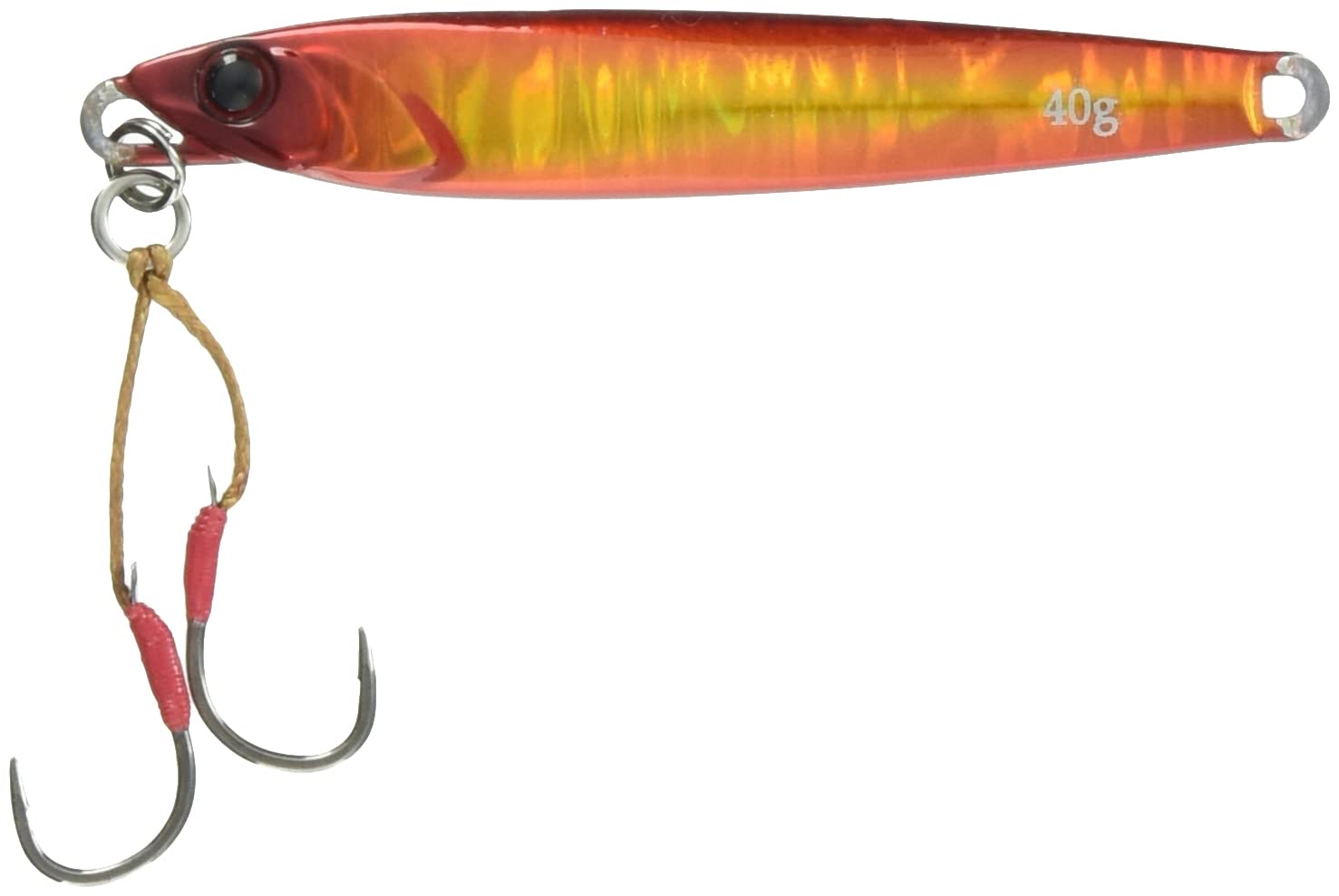 

JACKALL Metal Jig Lure Raspatine TG 73mm 40g Wave Holo Akakin/Magma