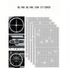 12pcs 4mm Self-adhesive White Rhinestone Sticker, Suitable for Car Interior Decoration Diy