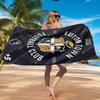 Strandtuch aus Mikrofaser mit Aufdruck des Stadtfußballvereins, Weich und Saugfähig, Schnelltrocknend, Ideal für Sommerreisen, Strand-Essentials, Schwimmbad