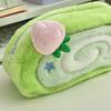 High Quality Honeydew Swiss Pen Bag Large Capacity Multi-functional Stationery Pouch Stationery Storage Bag Gift