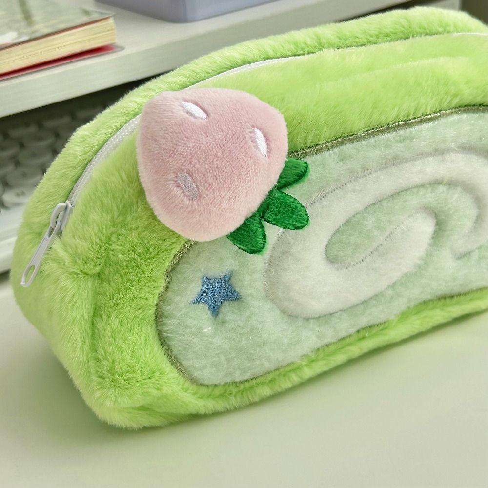 High Quality Honeydew Swiss Pen Bag Large Capacity Multi-functional Stationery Pouch Stationery Storage Bag Gift