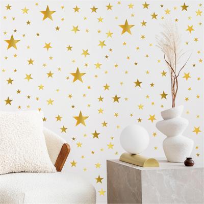 Waterproof Stickers Ins Style Cute Self-adhesive Home Decoration Living Room Bedroom Children's Room Hot Star Wall Stickers