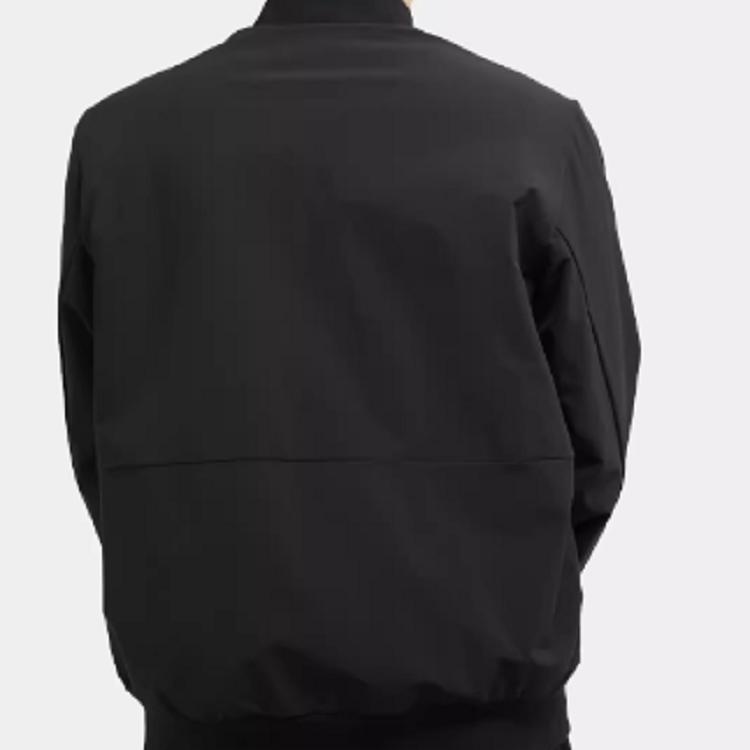 Adidas Flight Jacket With Fleece Lining Men Outerwear Black FM9415