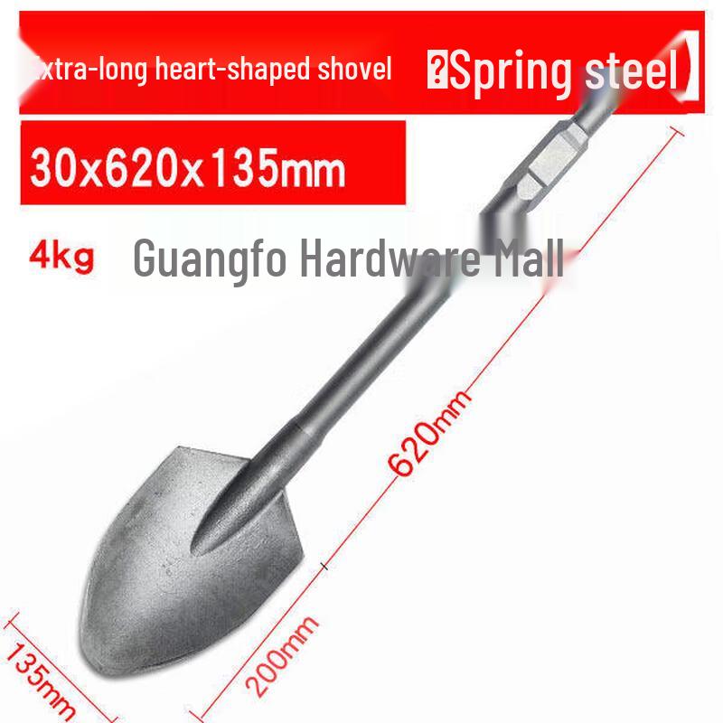 Electric Hammer Wide Spade Chisel Bit