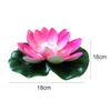 LED Light Simulation Lotus Garden Decoration Floating Lotus Flower Floral Lamp Floating Lotus Light Water Lily Fake Plant