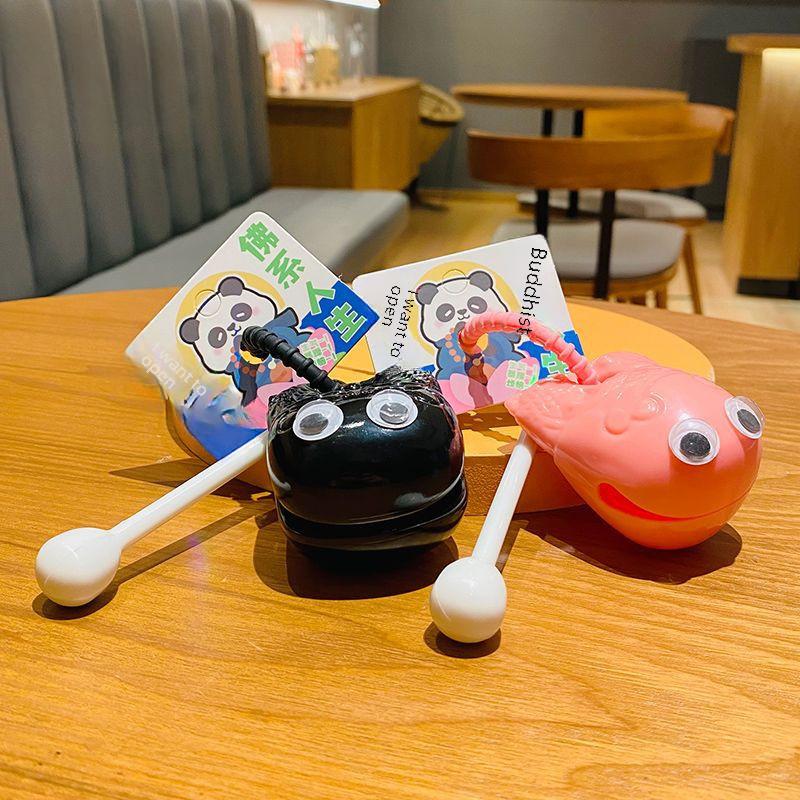 Wooden Unique Cartoon Fish Keychain Great Promotional Or Gift Business