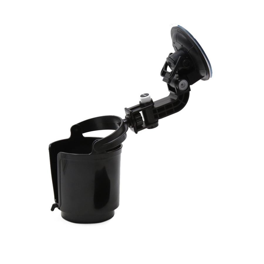 1PC Adjustable Universal Car Window Black Drinks Bottle Holder with Suction Cup