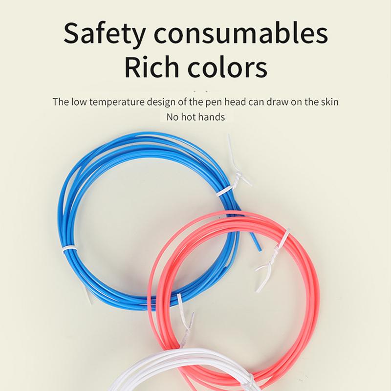 3D Printing Pen Wireless Low Temperature Graffiti Pen Children's Painting Pen DIY Creative Toy 3D Pen