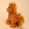 New 20Cm Cute Handmade Horse Plush Toys Stuffed Lifelike Long Hair Horse Doll Halloween Christmas Gift  Children'S Birthday Gift
