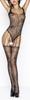 Giulia Open Bodysuit - Black - Passion - Bodysuits