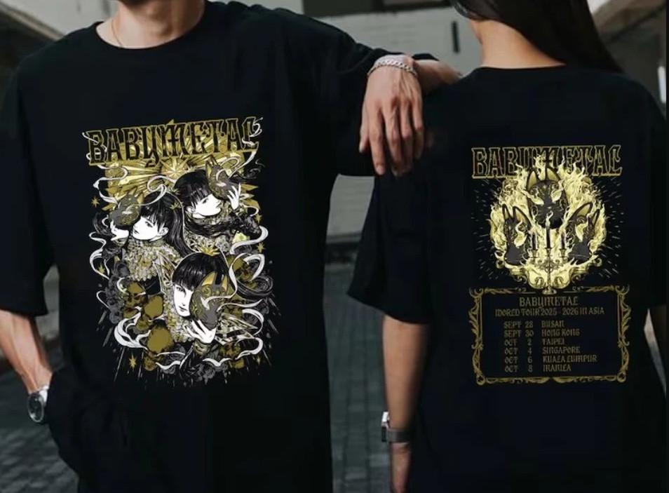 Babymetal s World Tour 2026-2026T-ST-Shirt shirt XXL