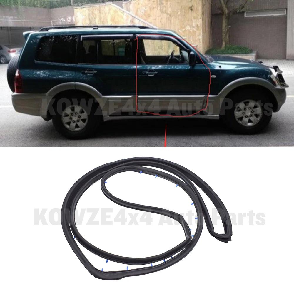 Door Rubber Seal Strip for Mitsubishi Montero Pajero 3 4 MK3 MK4 V73 V75 V77 V78 V93 V97 V98 Car Door Opening OTR Weatherstrip