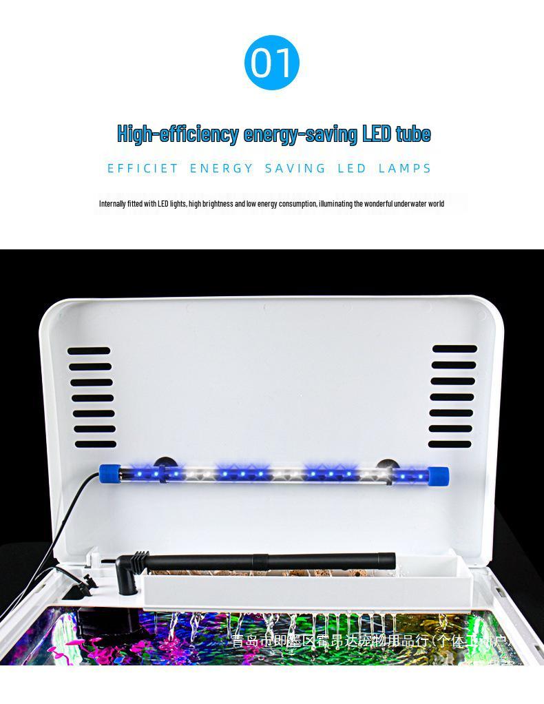 Acrylic High-Definition Fish and Turtle Tank for Living Room 