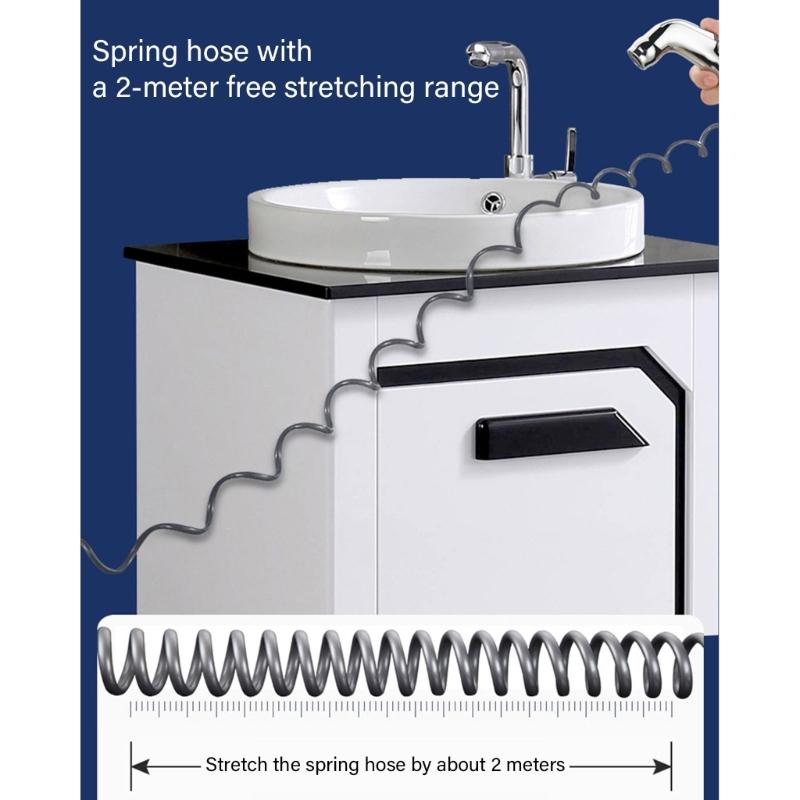 High Pressure Hand Held Bidet Sprays Bathroom Bidet Sprayer Multipurpose ABS Bidet Shower Sprayer for person Hygiene