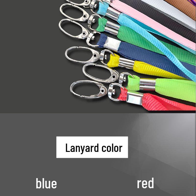 Pack of 50 Wide ID Lanyards for Students, School, Work, and Exhibition Badges