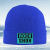 ROCK SHOX Brand Logo Design Men Women Unisex Knitted Hat Beanie Pullover Cap Winter Thermal Warm Christmas Outdoor Cycling Hikin