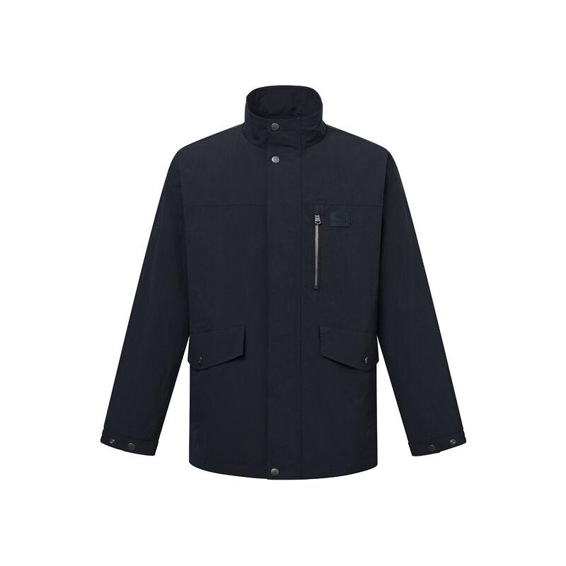 HAZZYS Men's PHIZ Stand Collar Multi-Pocket Jacket