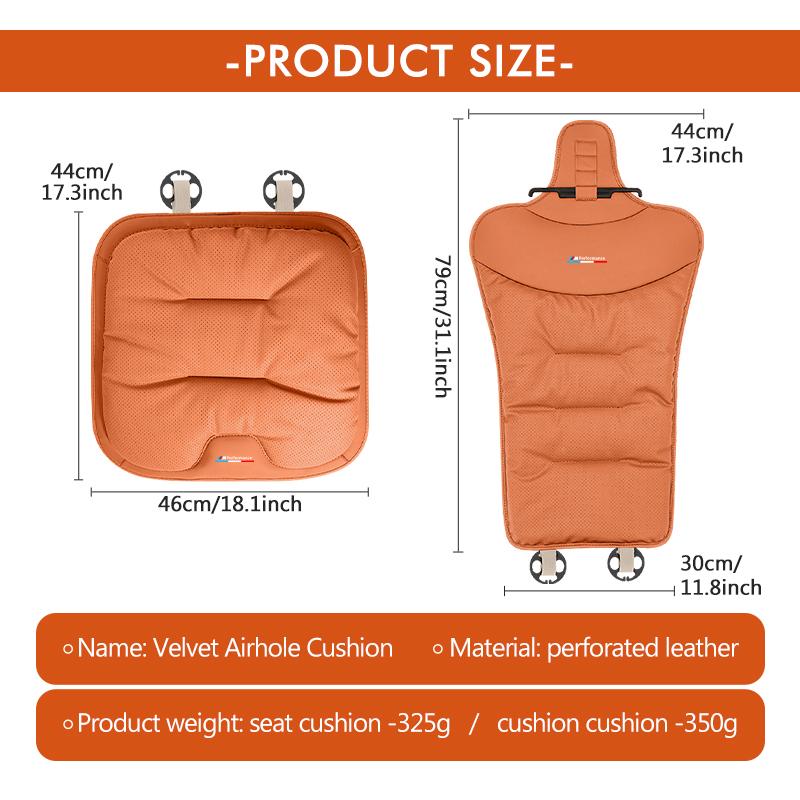 Car Seat Cushion Luxury Leather Support Pad Sponge Seat Cover For BMW 1 2 3 5 7 Series X1 X2 X3 X4 X5 X6 G20 G30 G11 G12