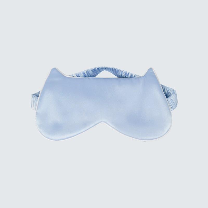 Silk Sleep Eye Mask With Full Light Blocking Pure Mulberry Satin Soft Comfort Night Rest Travel