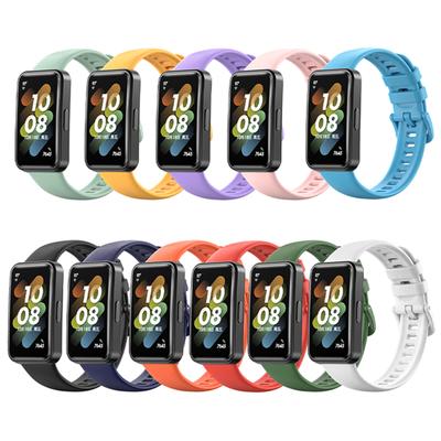 Silikonarmband Wasserdichtes Armband Langlebig Kompatibel für Band 8 Smartwatch Modisches Armband Gürtel Kratzfestes Armband