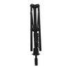 Adjustable Wig Stand Tripod Lightweight Portable Aluminum Alloy Mannequin Head Stand for Hairdressing Training