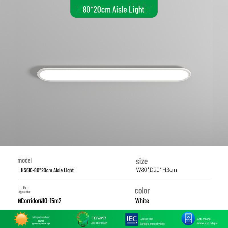 High-End Ultra-Thin Full Spectrum Round Ceiling Lamp for Living Room, Hall & Bedroom