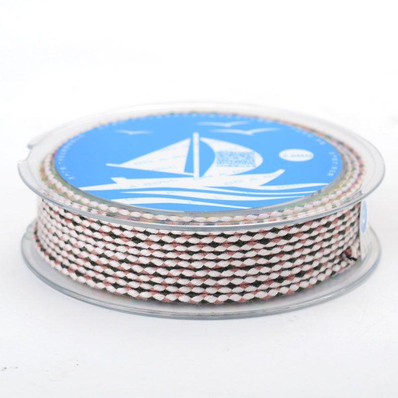 Colorful Carrying Strap Braided Rope Hand-Made Cotton Threads Handcraft Braiding Rope Braided Rope Bracelet Braiding Thread Crafts Tassel DIY Material