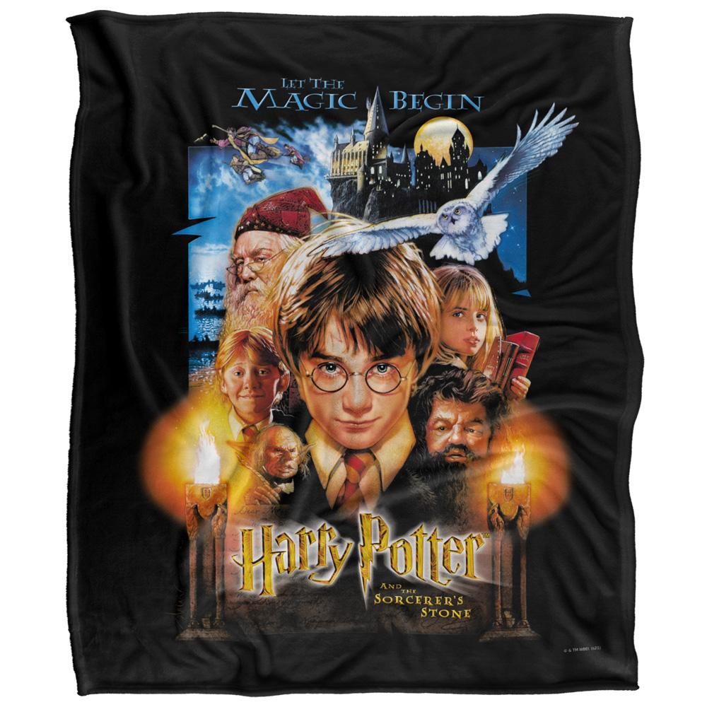 Harry Potter And The Philosopher´s Stone Movie Poster Blanket