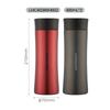 Palm-sized 304 Stainless Steel Insulated Mug Set (2-pack)