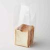 Set of 2 Shimojima Heiko Food Bags, PP Bread Bags, 1 Loaf Capacity, L E Type, 100 Bags x 2 Bundles, 006721412, Transparent, Thickness 0.025mm x Width