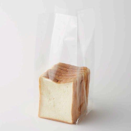 Set of 2 Shimojima Heiko Food Bags, PP Bread Bags, 1 Loaf Capacity, L E Type, 100 Bags x 2 Bundles, 006721412, Transparent, Thickness 0.025mm x Width