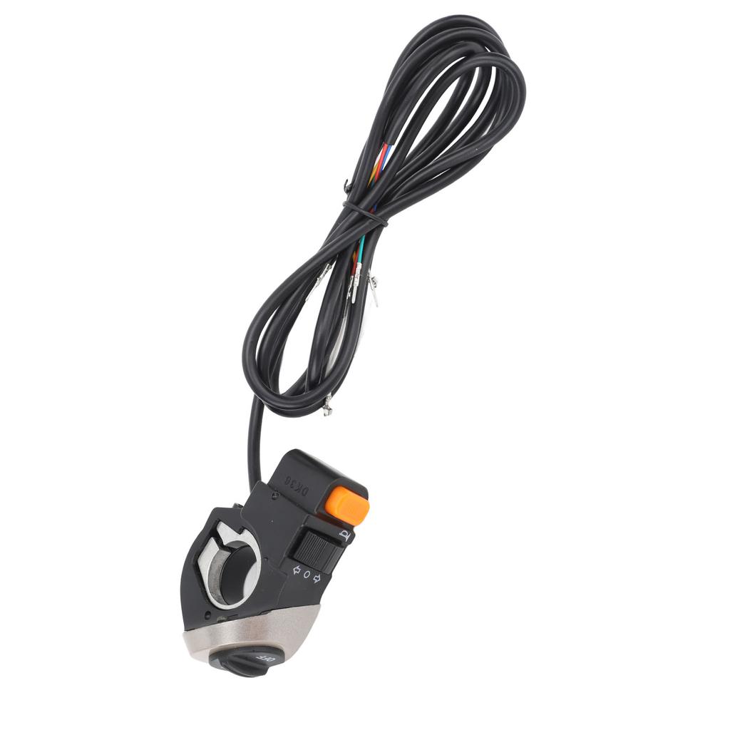 Power Switch Assembly 1.5m Cord 22mm Applicable Tube Diameter Scooter Power Turn Horn Switch for KUGOO M4 10in Folding