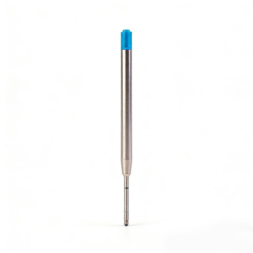 Universal Metal Ballpoint Pen Refills - Quick-Drying, Smooth, Multi-Model Compatibility.