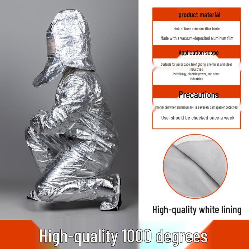 Brangdy Aluminum Foil Flame Retardant Suit