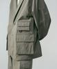 Musinsa Standard [City Leisure] Loose Fit Utility Blazer [Light Khaki Grey]