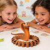 3D Printed Snake Toy Flexible Articulated Snake Fidget Toy Collectible Fake Animal Model Ornament for Home Office
