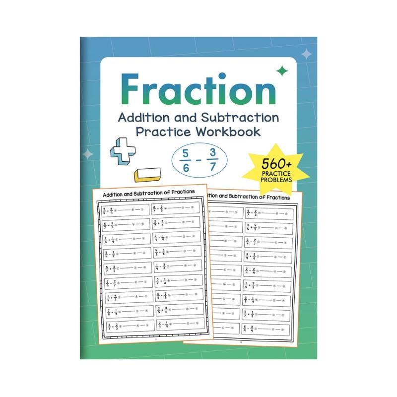 Elementary Middle School Math Workbook Friendly Materials Multiplication Division Drills Practical Math Practice Book