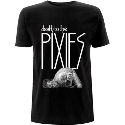 Pixies - Smrt Pixies - Černé tričko Unisex tričko - Pánské letní bavlněné tričko s potiskem
