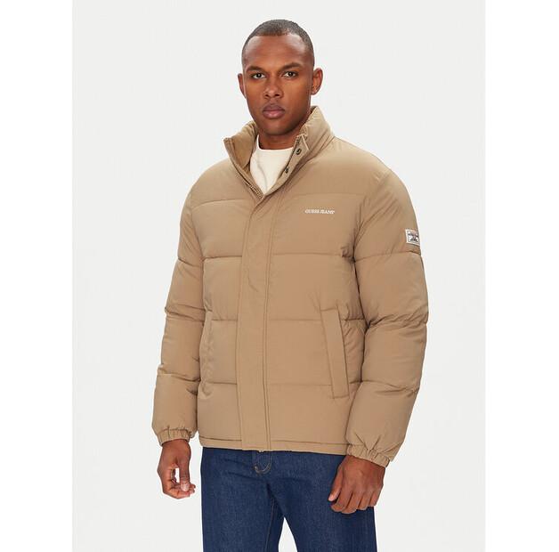 

Зимняя куртка Guess Jeans M4BL20 WGII2, коричневая, стандартный крой S