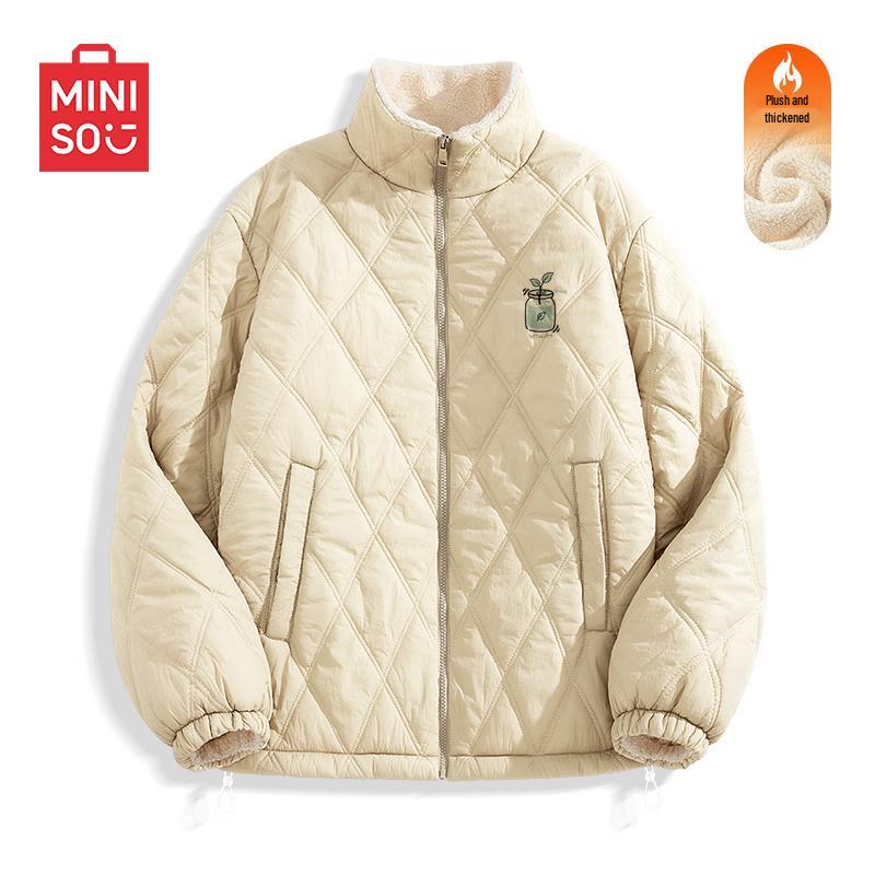 MINISO Unisex Heavyweight Fleece-Lined Puffer Jacket