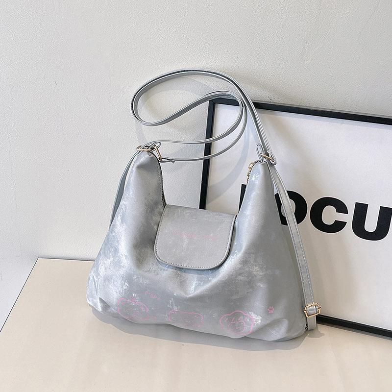 Pink Tote Bag Women's 2025 New Large-capacity Student Class Shoulder Bag Sweet and Cute Backpack