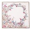 Mulberry silk scarf  new retro winter beautiful ginkgo printing four seasons shawl sunscreen dual-purpose
