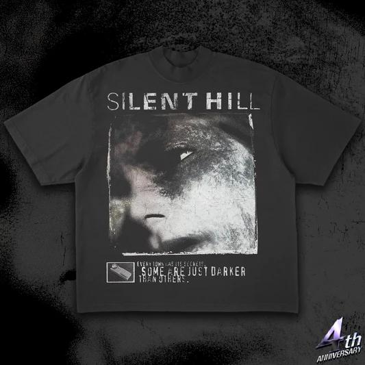 Tshirt Classic Game Silent Hill Tee Summer Casual Oversized Yk Hip Hop Short Sleeves Unisex Womens Clothing Tee