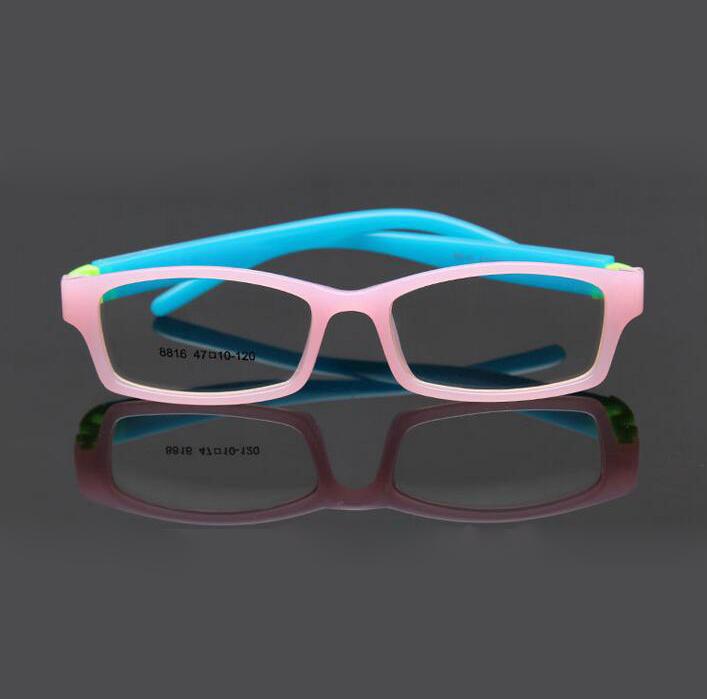 Bendable No Screw Kids Frame Glasses Boy Child Glasses Flexible Children Frames Eyewear  Optical Glasses For 0-10 Years Old