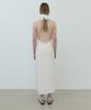 After Glow String Halterneck Wrap Dress_Ivory