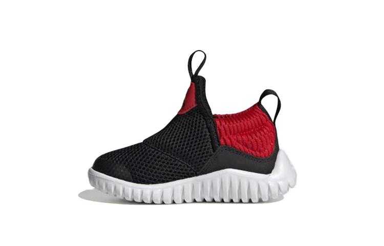 

Adidas Rapidazen I Нековзкі Стійкі до стирання Низькі Дитячі Кросівки Чорно-Червоні Для Немовлят та Малюків EE9327 23