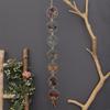 62KD Natural Crystal Stone Butterfly Hanging Pendants Sun Catchers for Home Garden