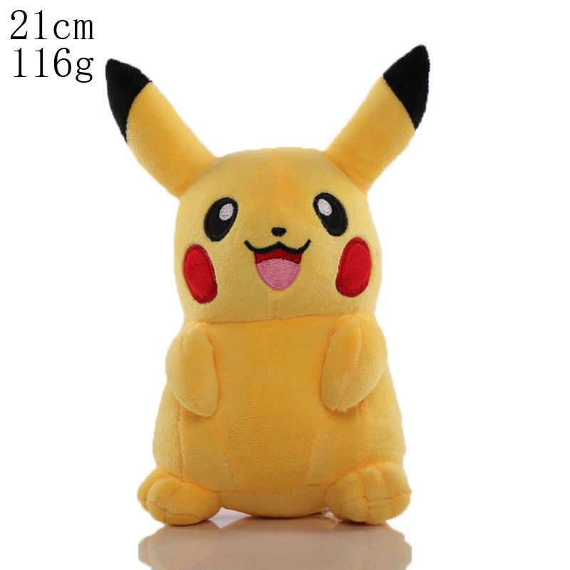 Gengar, Psyduck, Charizard, Mewtwo, Eevee, and Snorlax Pokémon Plush Toys Collection